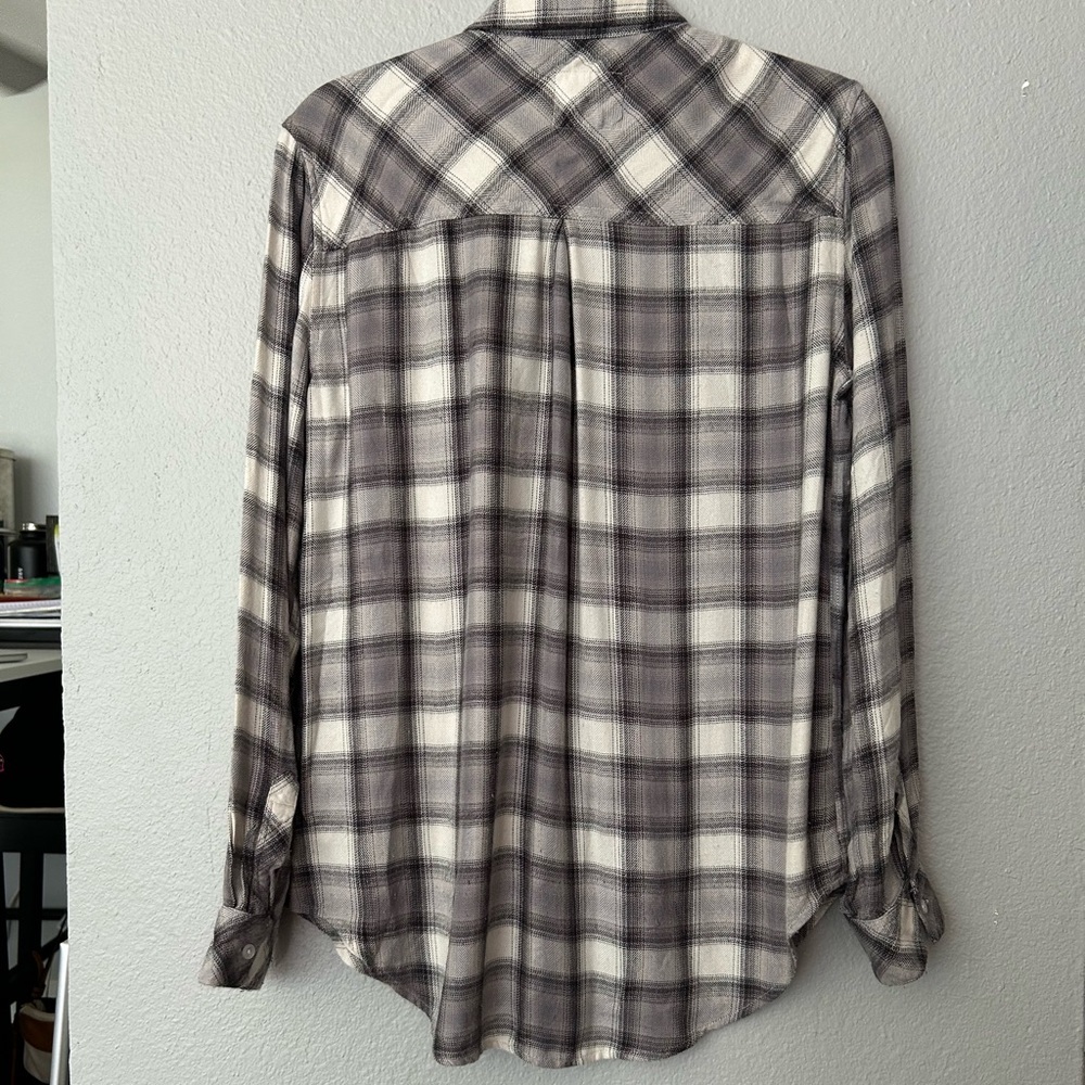 Rails Soft Plaid Button Up Shirt - image 7